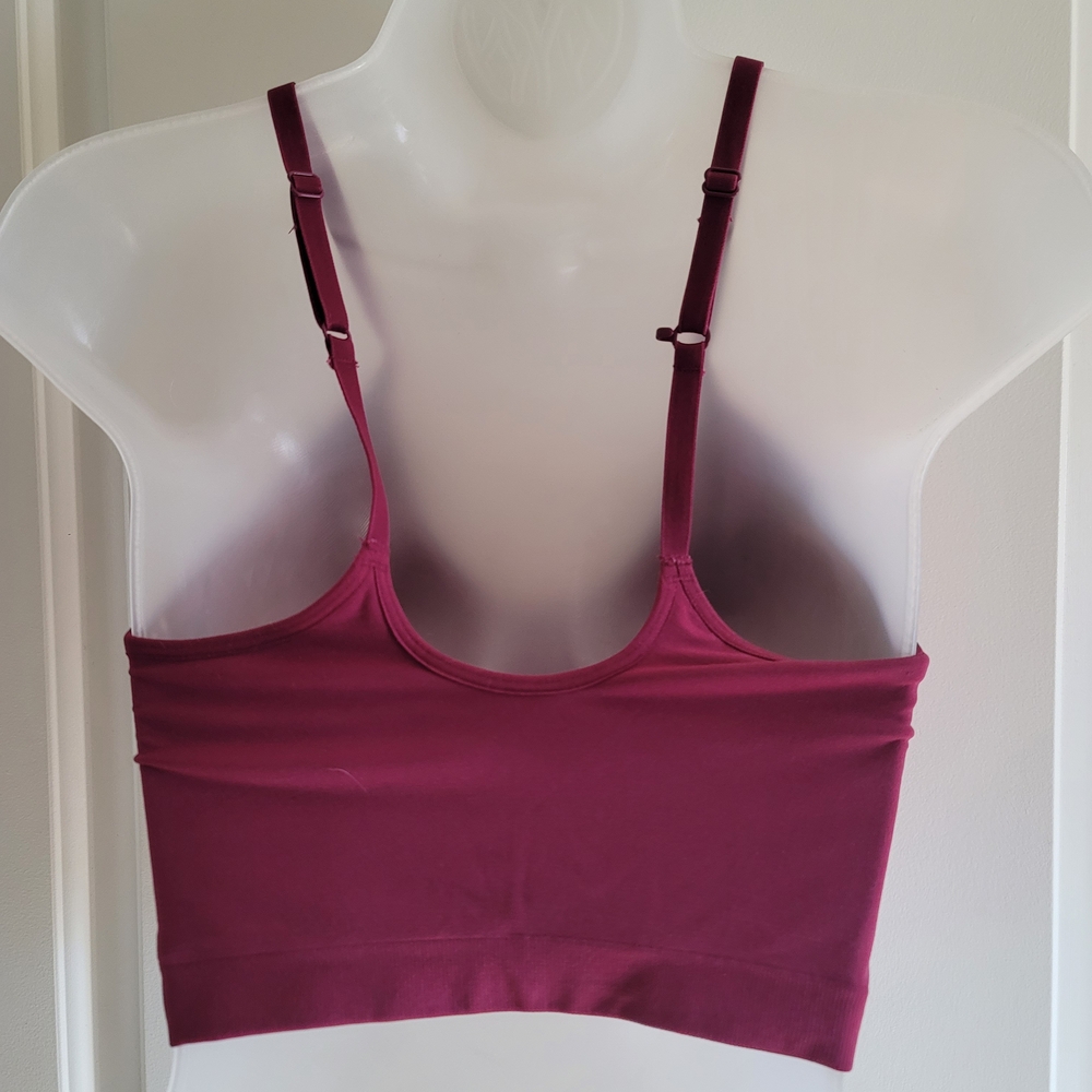 YITTY Burgundy and Floral Bralettes - Picture 6 of 12